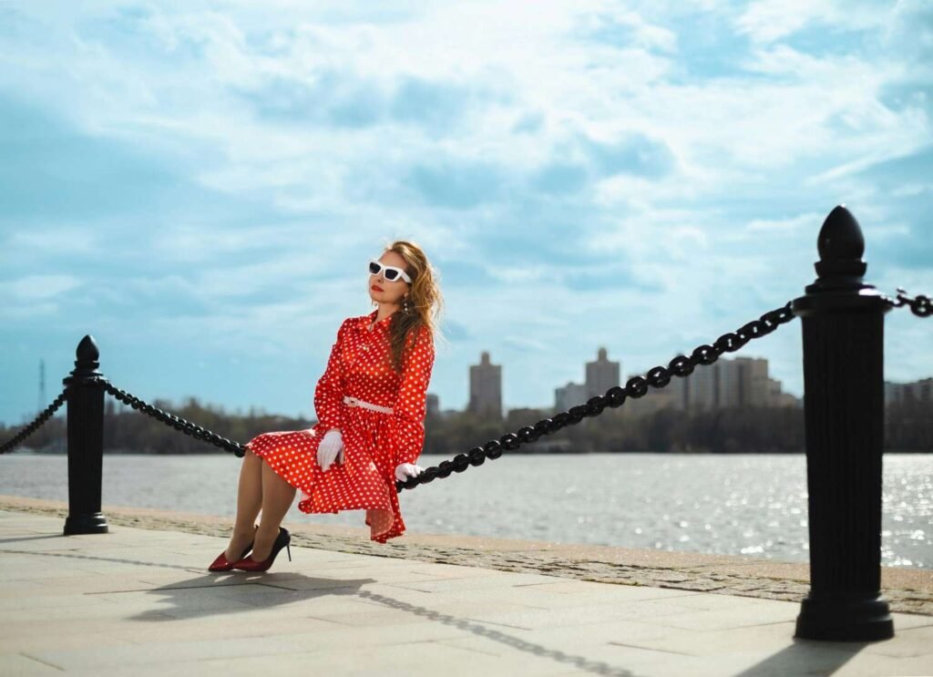 How to Transition Polka Dots from Office to Beach